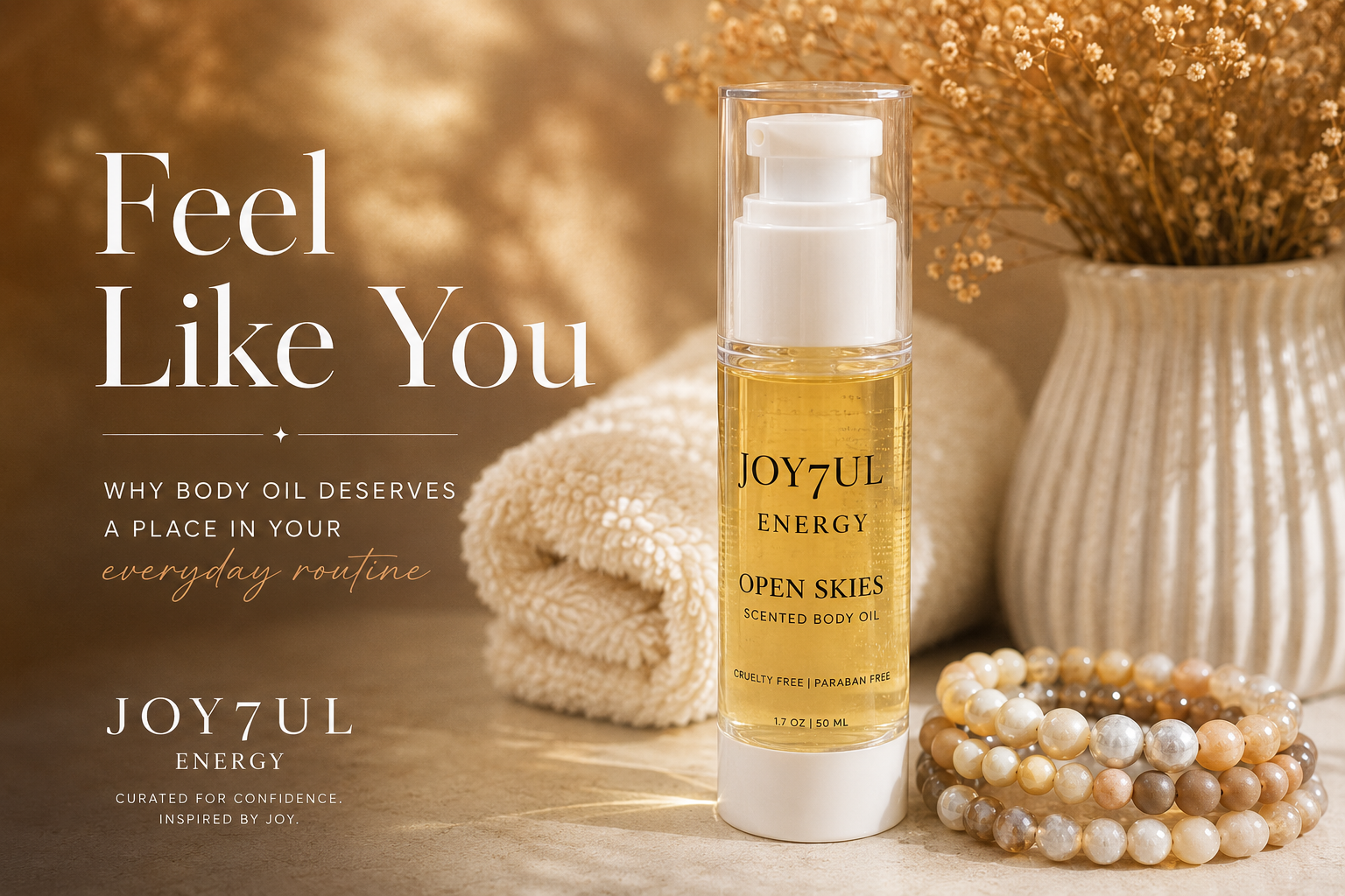 Feel Like You: Why Body Oil Deserves a Place in Your Everyday Routine