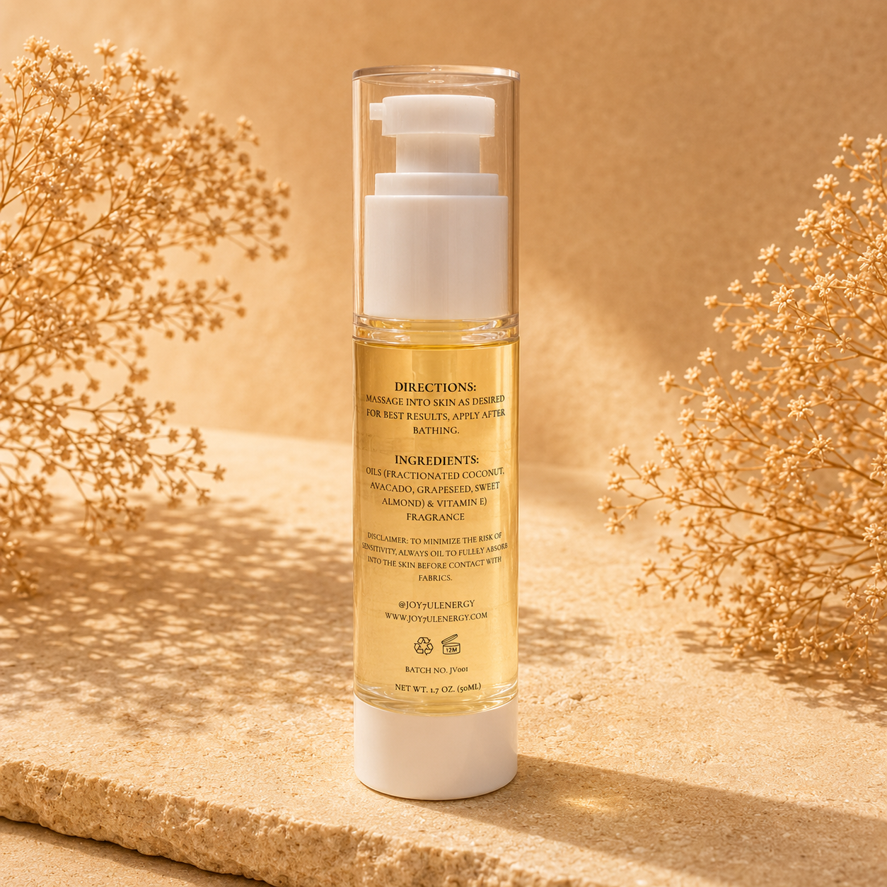 Amber Linen Hydrating Body Oil